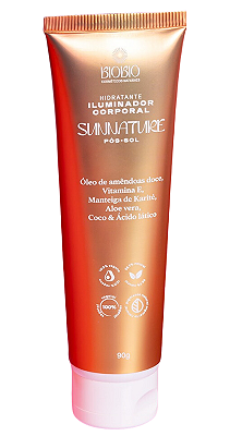 BioBio Iluminador Corporal Hidratante Pós-Sol Sunnature 90g