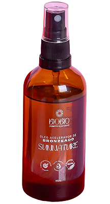 BioBio Óleo Acelerador de Bronzeado Sunnature 85ml