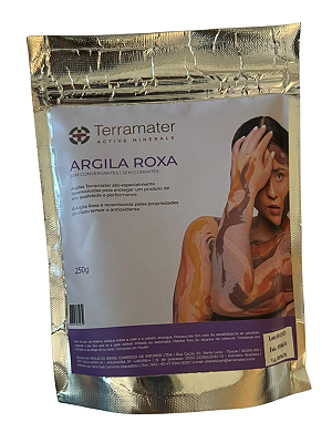 Terramater Argila Roxa 250g