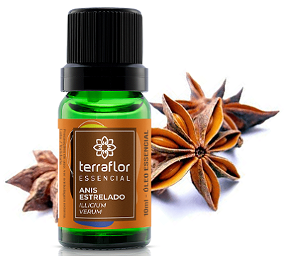 Terra Flor Óleo Essencial de Anis Estrelado 10ml