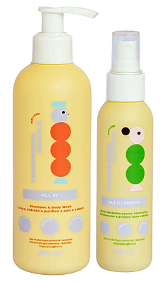 Tomorrow People KIT Haircare Infantil - Shampoo + Leave-in