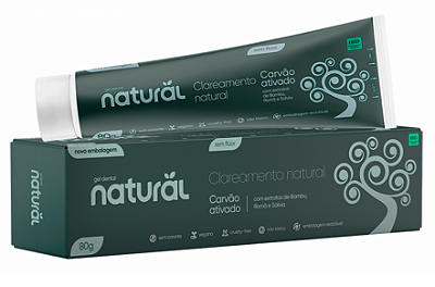 Suavetex Natural Creme Dental com Carvão Ativado 80g