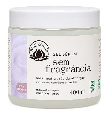 BioEssência Gel Sérum Hidratante Sem Fragrância 400ml