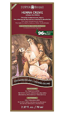 Surya Brasil Henna Creme Castanho Escuro 70ml
