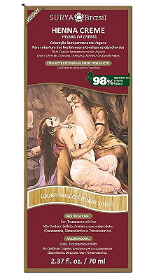 Surya Brasil Henna Creme Louro Sueco 70ml