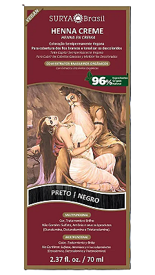 Surya Brasil Henna Creme Preto 70ml