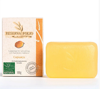 Reserva Folio Sabonete Vegetal Cupuaçu 100g