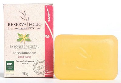 Reserva Folio Sabonete Vegetal Sensualidade com Ylang Ylang 100g