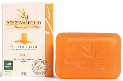 Reserva Folio Sabonete Vegetal Mel 100g