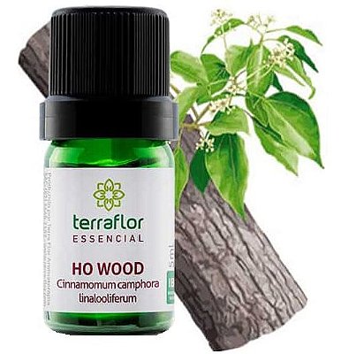 Terra Flor Óleo Essencial de Ho Wood 5ml