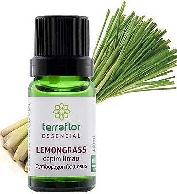 Terra Flor Óleo Essencial de Lemongrass 10ml