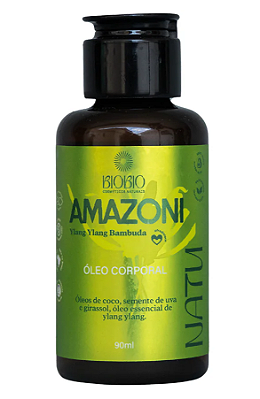 BioBio Amazoni Óleo Corporal com Ylang Ylang Bambuda 90ml