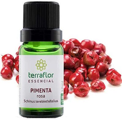 Terra Flor Óleo Essencial de Pimenta Rosa 10ml