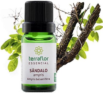 Terra Flor Óleo Essencial de Sândalo Amyris 10ml