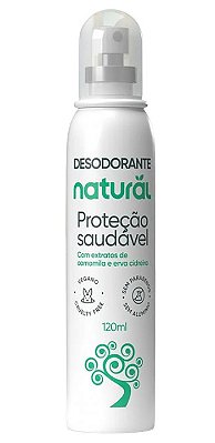 Suavetex Natural Desodorante com Camomila e Erva Cidreira 120ml