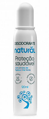 Suavetex Natural Desodorante com Pepino e Chá Verde 120ml