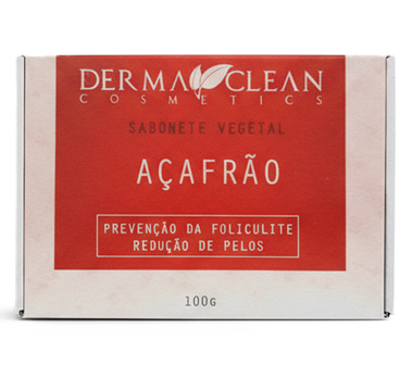 Derma Clean Sabonete Vegetal Açafrão 100g
