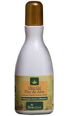 Livealoe Óleo Gel Flor de Aloe - Hidratante Bifásico