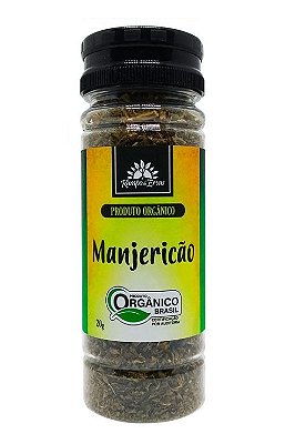 Kampo de Ervas Manjericão Condimento Puro Orgânico 20g
