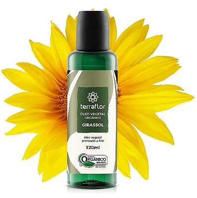 Terra Flor Óleo de Girassol Orgânico 120ml