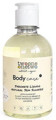 Twoone Onetwo Sabonete Líquido Corporal Sem Sulfatos 250g