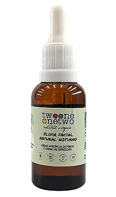 Twoone Onetwo Elixir Facial Noturno Revinage 30ml