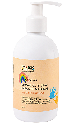 Twoone Onetwo Loção Corporal Infantil Hipoalergênica 250g