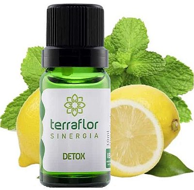 Terra Flor Sinergia Detox com Óleos Essenciais 10ml