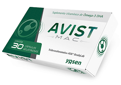 Yosen Avist Mac em Cápsulas com Luteína, DHA e EPA - 30 caps