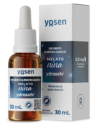 Yosen Melatonina Ydrosolv em Gotas 30ml