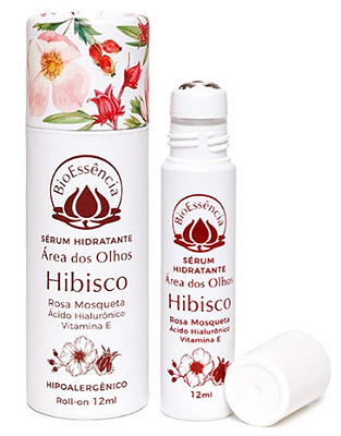 BioEssência Sérum Hidratante Área dos Olhos Roll-on com Hibisco 12ml