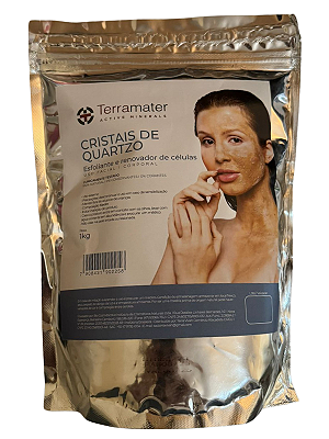 Terramater Cristais de Quartzo Esfoliantes 1kg