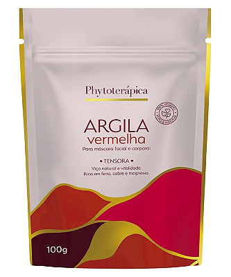 Phytoterápica Argila Vermelha em Pó 100g