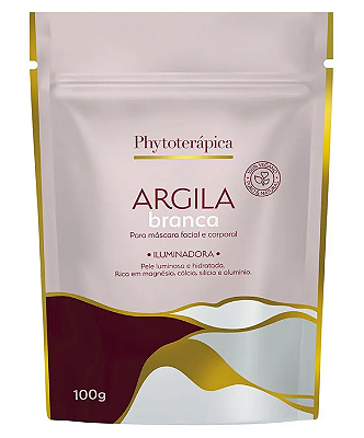 Phytoterápica Argila Branca em Pó 100g