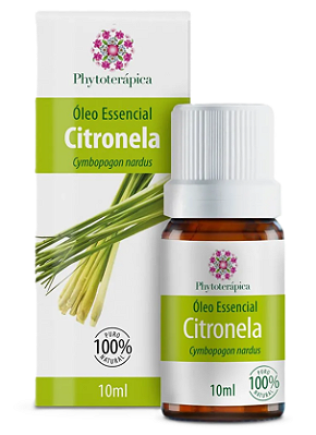 Phytoterápica Óleo Essencial de Citronela 10ml
