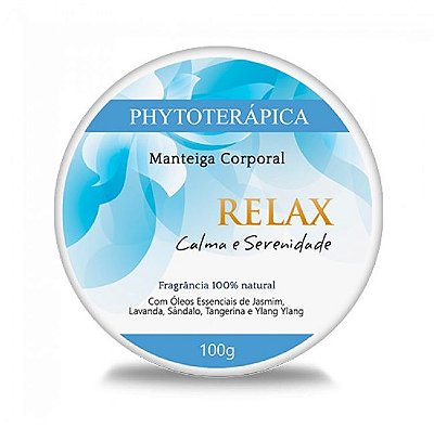 Phytoterápica Manteiga Corporal Relax - Calma e Serenidade 100g