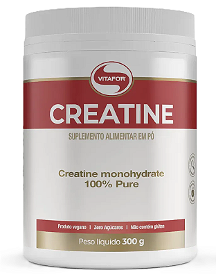 Vitafor Creatine em Pó - Creatina Monohidratada 100% Pura