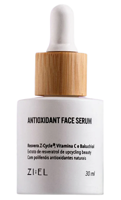 Ziel Sérum Facial Antioxidante com Bakuchiol, Vitamina C e Resveratrol 30ml