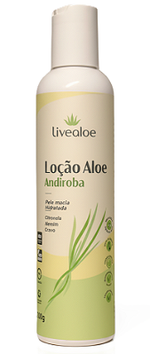 Livealoe Loção Aloe Andiroba 200g