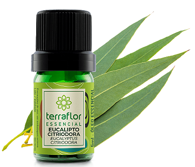 Terra Flor Óleo Essencial de Eucalipto Citriodora 5ml