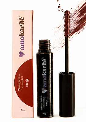 AmoKarité Máscara de Cílios Fortalecedora - Cor Cereja 10g