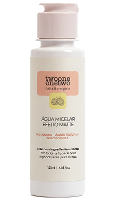 Twoone Onetwo Água Micelar Efeito Matte Peles Oleosas 120ml