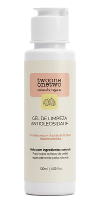 Twoone Onetwo Gel de Limpeza Facial Pele Oleosas 120ml