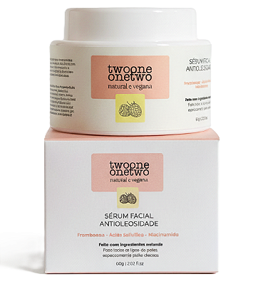 Twoone Onetwo Sérum Facial Antioleosidade Peles Oleosas 60g