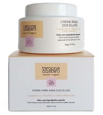 Twoone Onetwo Creme Para Área dos Olhos Peles Oleosas 30g