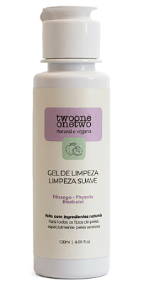 Twoone Onetwo Gel de Limpeza Suave Peles Sensíveis 120ml