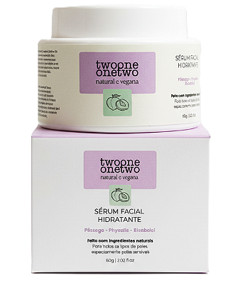 Twoone Onetwo Sérum Facial Hidratante Peles Sensíveis 60g