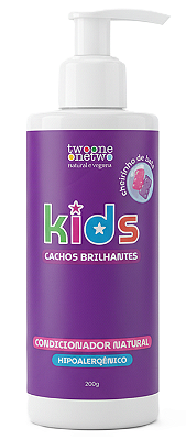 Twoone Onetwo Kids Condicionador Cachos Brilhantes 200g