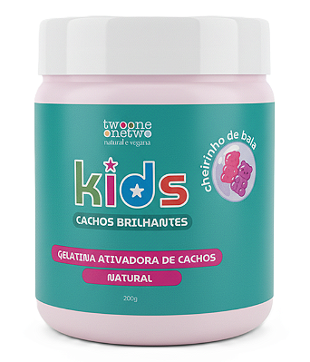 Twoone Onetwo Kids Gelatina Ativadora de Cachos 200g