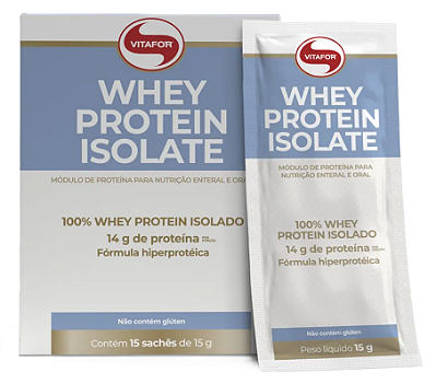 Vitafor Whey Protein Isolate em Pó - 100% de Proteína Isolada